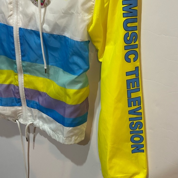 MTV Colorful Windbreaker Jacket S - Picture 4 of 4